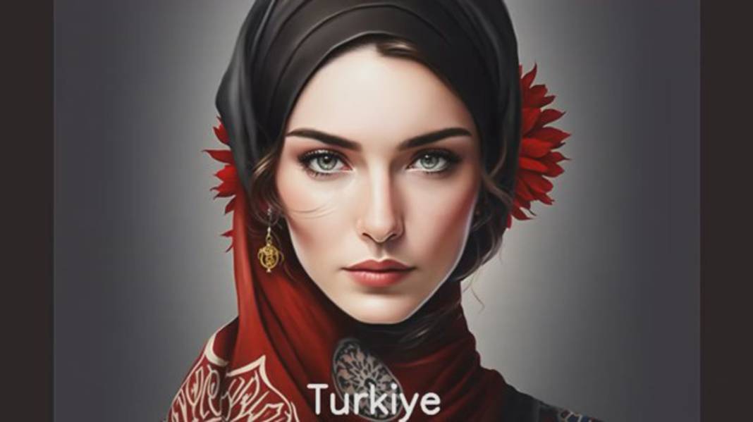 Yapay zekaya "Ülkeler güzel kadınlar olsaydı nasıl görünürlerdi?" diye sordular; işte sonuç! 46